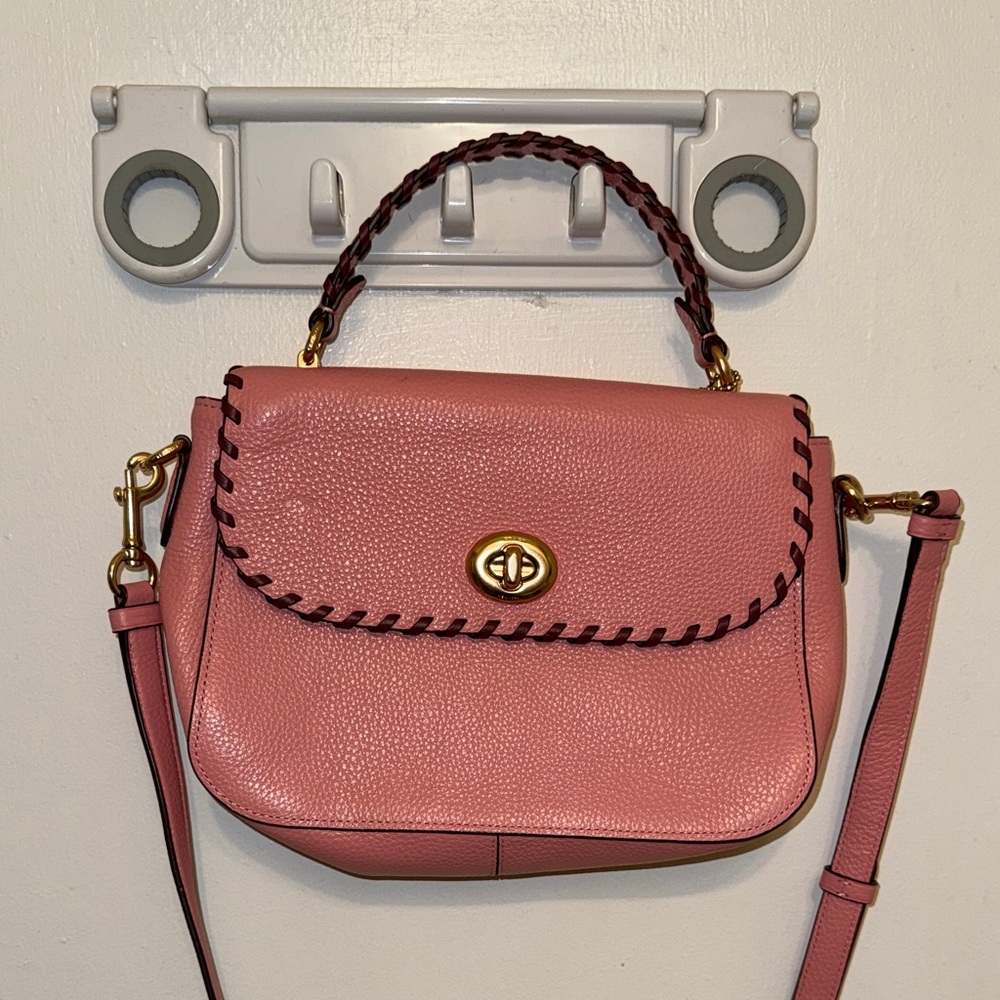 Coach Bubblegum Pink Leather Women's Bag